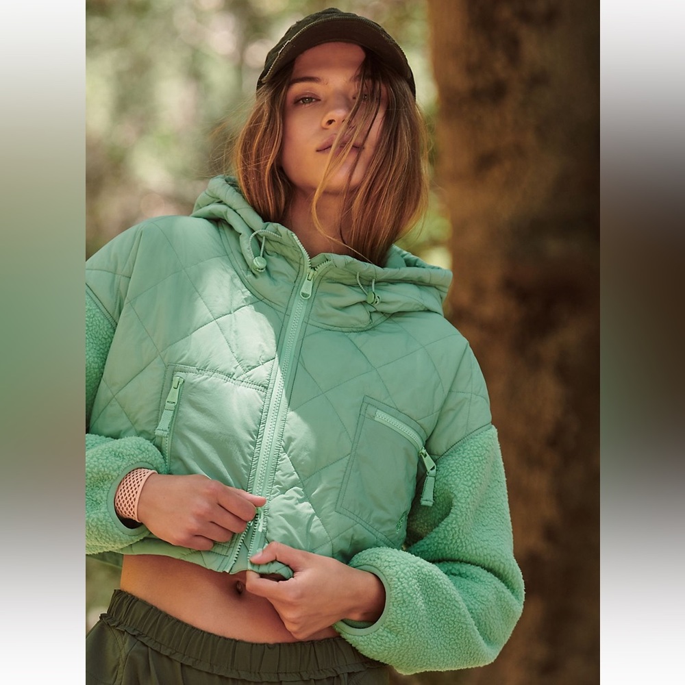 free people movement Puff & Fluff Cropped Puffer